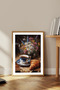 One Piece Wooden Framed Living Room Hall Kitchen Painting Tk1792