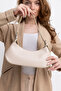 Baguette X Large Size Patterned Women's Shoulder Bag with Belt Detail - 4