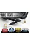 كابل فيديو HDMI طراز DRK-125 DARK CV14L1500 بطول 15 متر بدقة 4K