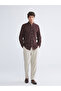 Vizyon New Season Regular Fit Long Sleeve Men's Textured Shirt - 2