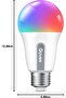Smart WiFi & Bluetooth Bulb - Works with Alexa & Google Assistant, Music Sync, 16M Colors (Pac - 8