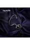 Ear Cuff Snake Zircon Design Nail Model S+ Quality 316L Stainless Tarnish-Free Steel Earring Single Piece