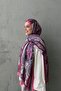 Fuchsia Mahra Authentic Indian Silk Shawl - 2