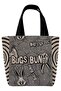 Women's vegan black large tote bag - warner bros what's up, bag! Design - 4