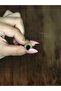 Natural Stone Onyx Natural Stone Antique Model Women's Adjustable Ring Euy82O - 3