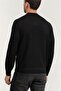 Logo Wool Blend Regular Fit Round Neck Sweater Men's Sweatshirt Xm001329 Af11982 Uc - 5