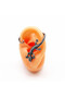 Ear Cuff Lizard Design Nail Model S+ Quality 316L Stainless Steel Non-Tarnish Earring Single Piece - 5