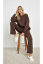Women's Soft Textured Two-Piece Set - 3