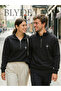 Pusula Printed Sweatshirts 2-Piece Lover Combination - 2