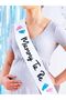 Sash for a Future Mum to Wear at Her Baby Shower - Blue Pink (Mommy TO Be)