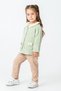 Girl's 3-Piece Set with Bow Pocket Detail - 26K 4497 - 3