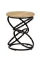 End Table Solid Mango Wood 40x50 cm