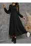 Noelia Premium Thick Textured Long Sleeve Winter Knitwear Dress - 6