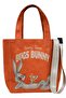 Women's Vegan Orange Large Tote Bag - Warner Bros. Red Hot Bunny Design