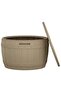 3-in-1 Garden Storage Box Light Brown Polypropylene - 2