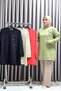 Women's Clothing Plus Size Modal Floral Applique Tunic - 4