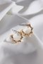 Vintage Gold Hoop Earrings - 2