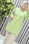 Women's Clothing Plus Size Modal Floral Applique Tunic - 5