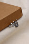 3-PIECE ZIRCON STONE HEART FIGURE VIP SILVER EARRINGS - 2