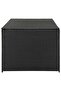 Storage Chest | Black | Polyethylene Rattan | Large | Garden Storage Box - 4
