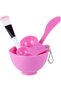 Professional kit for making algae masks, plastic, pink