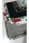 2 Pieces of 100*100 cm Crochet and Shuttle Work /Polyester Blend Yemeni/Embroidered/Handcrafted - 2