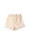 Girls Solid Drawstring Shorts with Pockets - 2
