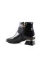 309 K707/1 Black Patent Leather Women's Boots - 3
