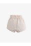 Girls Solid Front-Pocket Shorts - 4