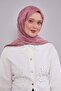 Powder Geometric Pattern Jacquard Shawl - 3