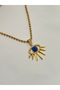 Steel Dorica Eye Necklace Ema Necklace (Çağla Şikel Necklace) - 3