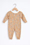 Girl's Floral Collar Detailed Jumpsuit - 2