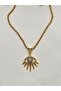 Steel doric eye necklace ema necklace (chagla chic necklace) - 4
