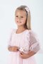 Girl's Buckle Belted Lace Tulle Evening Dress Ak2206 - 3