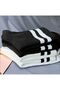 20 Pack Black and White Circled Tennis College Cotton Socks (10 Pairs White, 10 Pairs Black) - 4