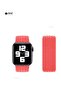 حزام بديل مضفر قابل للتمدد بحلقة منفردة لساعة Apple Watch - 2