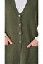 Women's Mother Plus Size Corded Fabric Wool Knitwear Vest