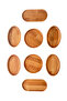 Nexa Wooden 8-Piece Breakfast Set, Breakfast Utensils, Serving Tray (1St Class Quality Beech Wood) - 2