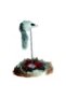 Aaron Mouse on Stick Cat Toy White - 3