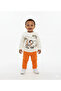 Baby Boy Forest Animals Printed Bottom Top Double Casual Set