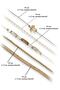 Five-Piece Combination Turtle Detailed Bracelet - 3