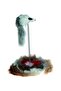 Aaron Mouse on Stick Cat Toy White - 5