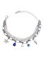 Blue Stone Detailed Multi Bracelet