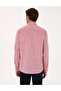 Pomegranate Blossom Linen Blend Regular Fit Long Sleeve Shirt 50303245-Vr239 - 6