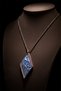 Women's Copper Necklace - Aqua Lavender Dream Model Copper Women's Necklace - 2