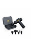 Massage Gun – Portable Deep Tissue Massager with Heat & Cold Therapy, 4 Heads, - 3