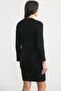 Double Dress Cardigan Knitwear Set - Black - 6