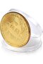 Bitcoin Commemorative Coin 24K Gold Plated BTC Limited Edition Collectible Coin With Protective Case - 3
