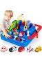Car Adventure City Rescue Vehicle Playset with Puzzle Race Tracks, STEM Toy, Ages 8+ - 3