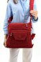Ultra Light Both Back and Shoulder Women's Bag Red (Model: 571-5B) - 2